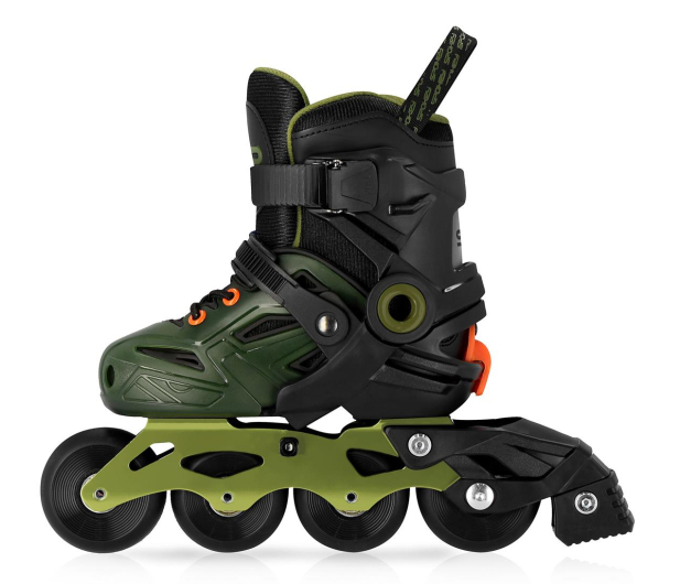 SPOKEY Łyżworolki Freespo Kids zielone (rozmiar 35-38) - 1038608 - zdjęcie 3